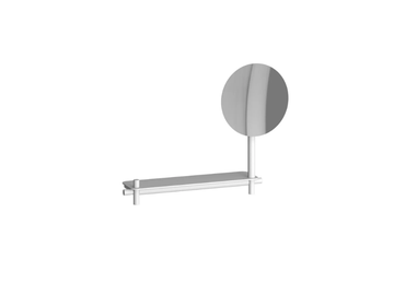 BUCK - Bathroom wall shelf / shaving mirror by EVER Life Design - view 3